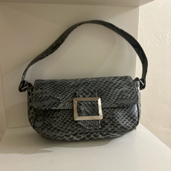 Animal print shoulder mini purse - Picture 1 of 5